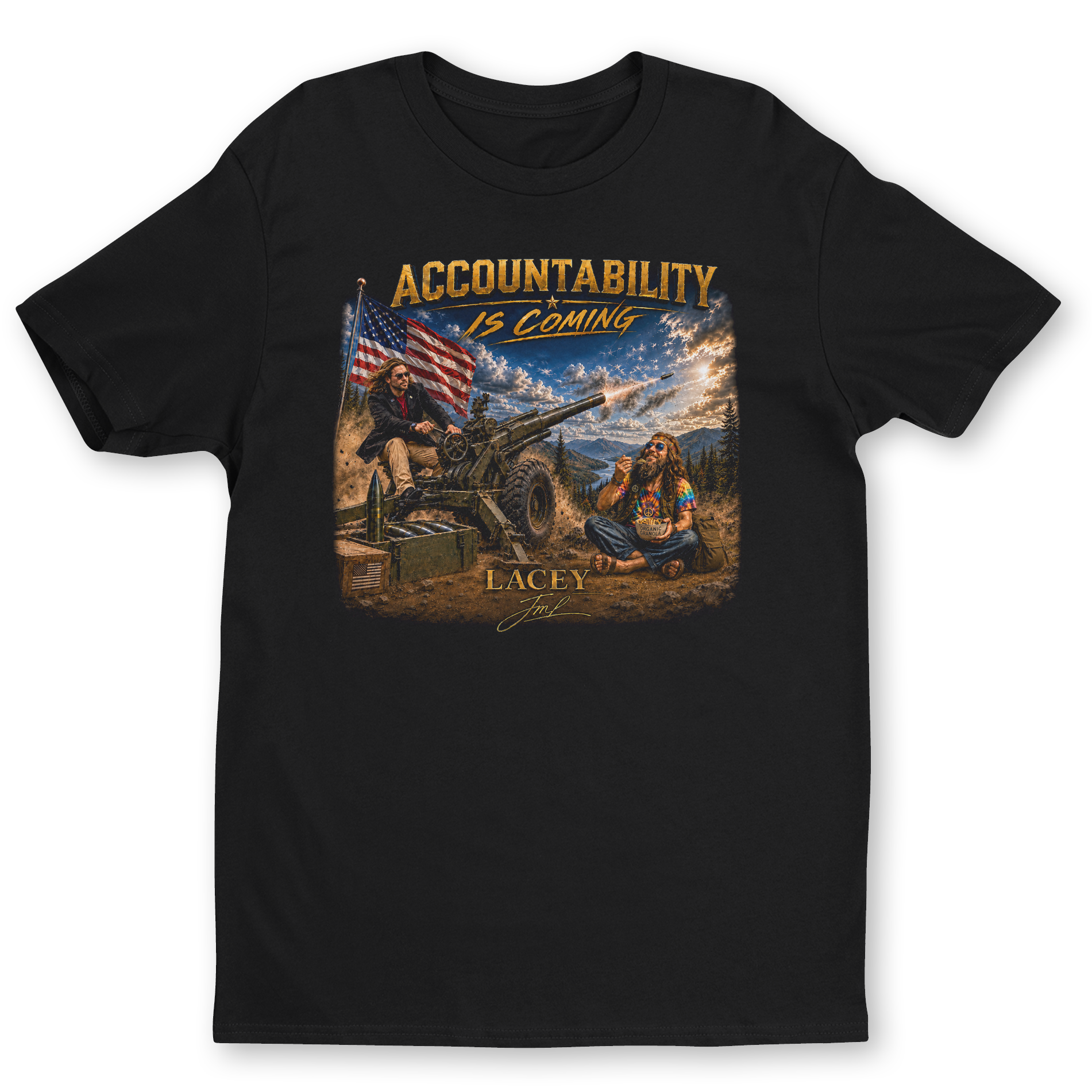 Black Accountability Is Coming campaign shirt
